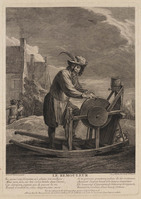 TvB G 5457
<br/>
De scharenslijper
<br/>
<em>Lebas, Jacques Philippe (1707-1783)</em>